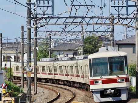 京成松戸線 8800形 8808編成 京成松戸線 8800形 8808編成の写真