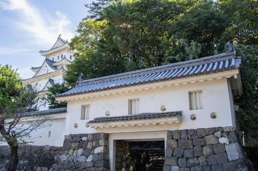 大垣城 西門 大垣城 西門 大垣城,西門,城の写真素材