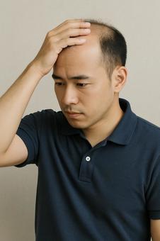 禿げた男性 禿げた男性の写真