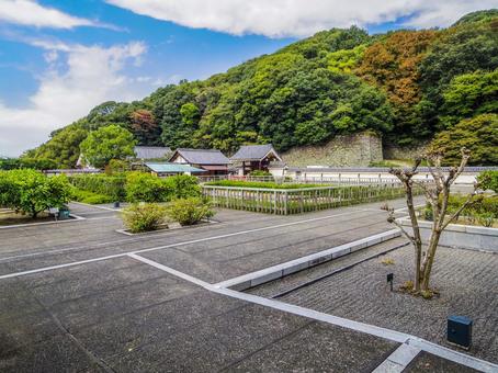 【愛媛県】松山城・二之丸史跡庭園 二之丸史跡庭園,松山城,愛媛県の写真素材
