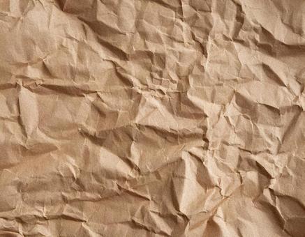しわくちゃの茶色いクラフト紙の背景素材3 紙,背景,素材の写真素材