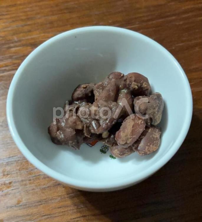 R7.07.13　甘くない金時豆煮 甘くない金時豆煮,甘くない,金時豆の写真素材