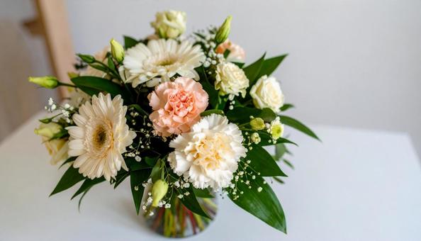 生花の花束・フラワーアレンジメント 生花の花束・フラワーアレンジメント の写真