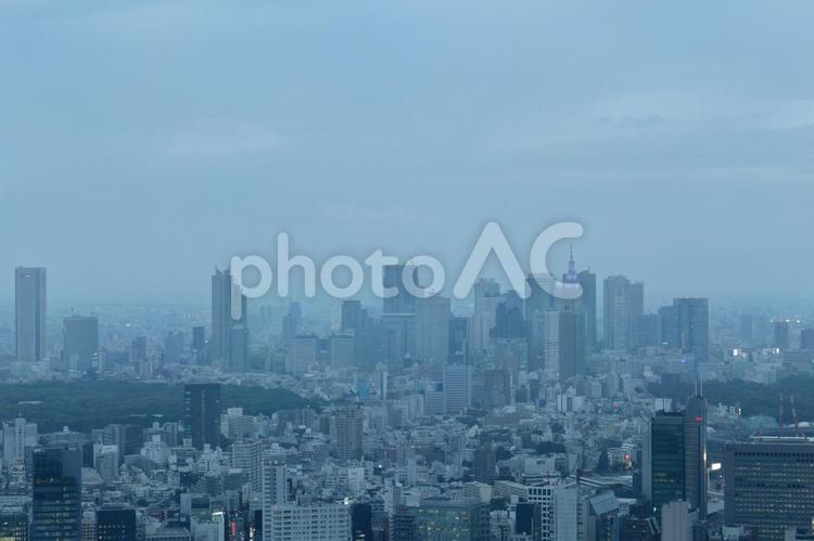 東京の風景 東京,風景,曇りの写真素材