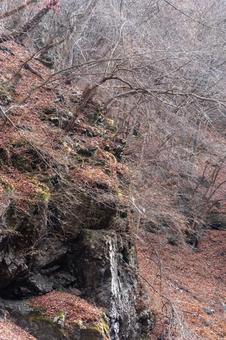晩秋の山の景色 晩秋の山の景色 山,晩秋,秋の写真素材