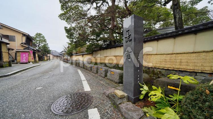 長町武家屋敷跡界隈 長町武家屋敷跡,町並み,街並みの写真素材
