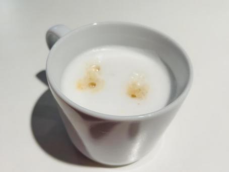 カフェラテ カフェラテ カフェラテ,カフェ,休日の写真素材