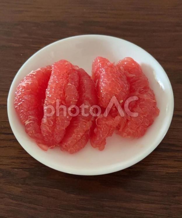 R7.07.27  剥きグレープフルーツ グレープフルーツ,剥きグレープフルーツ,果物の写真素材