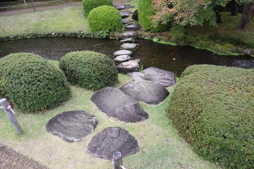 姫路 日本庭園 姫路 日本庭園 姫路,日本庭園,秋の写真素材
