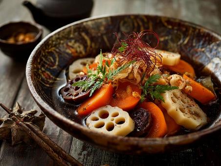 心温まる日本の煮物 心温まる日本の煮物の写真