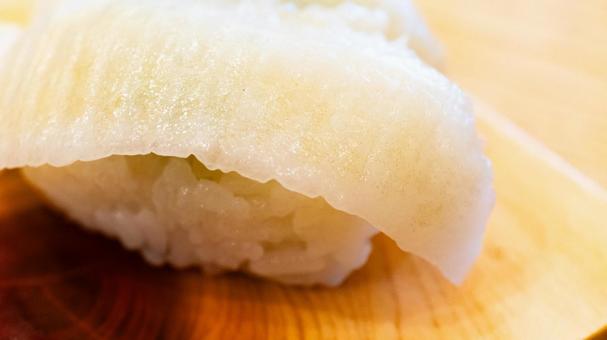 エンガワのにぎり寿司 エンガワのにぎり寿司 エンガワ,握り寿司,寿司の写真素材
