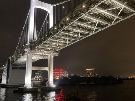 東京湾夜景 東京湾夜景の写真