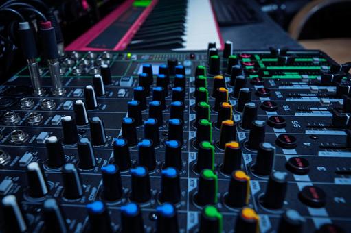 DTM daw,dtm,音楽制作の写真素材