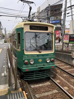 都電 三ノ輪駅 都電 三ノ輪駅の写真