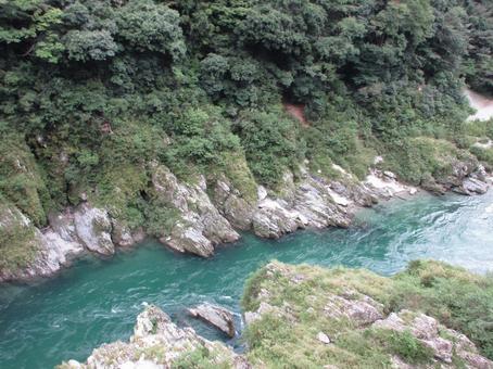 徳島県-大歩危-吉野川 徳島県-大歩危-吉野川の写真