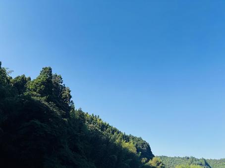 空と山 空と山の写真