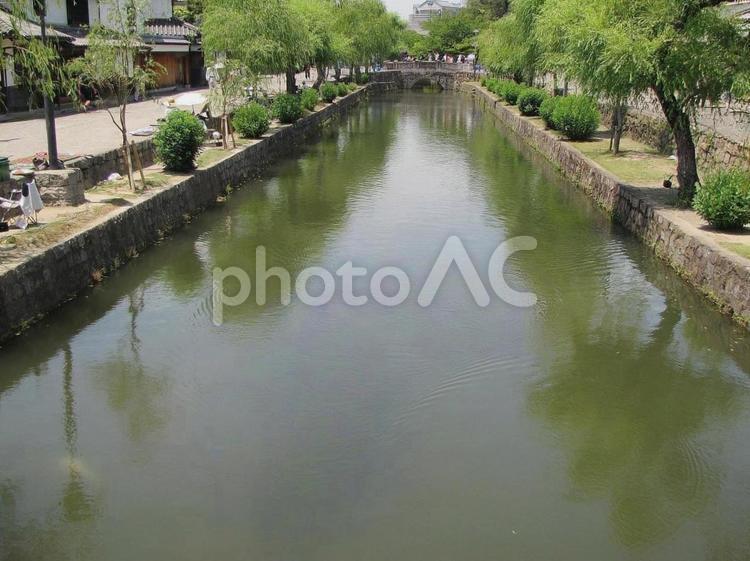 【風景写真】倉敷の風景 倉敷市,街並み,観光地の写真素材