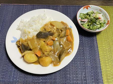 野菜たっぷりのカレーライス 野菜たっぷりのカレーライス カレーライス,野菜カレー,野菜の写真素材
