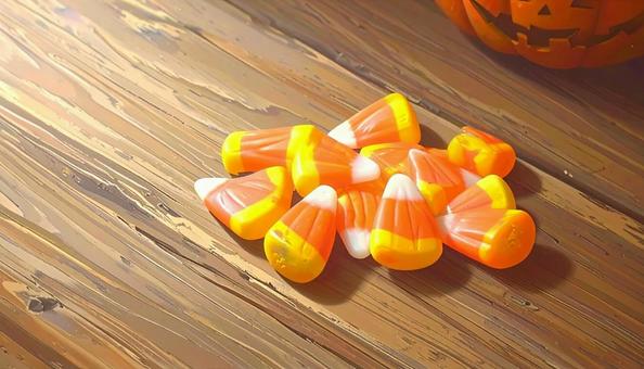 ハロウィン キャンディコーン ハロウィン キャンディコーンの写真