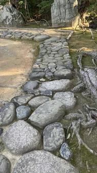 和歌山城　 石畳,石階段,風景の写真素材