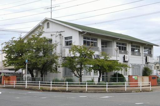 旧大東市立深野児童センター　建物外観1 旧大東市立深野児童センター,旧深野児童センター,深野児童センターの写真素材