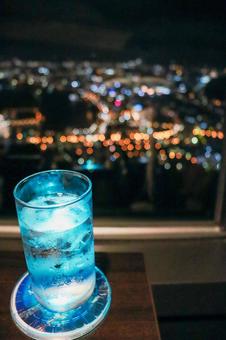 Hakodate night view and drinks Hakodate night view and drinks