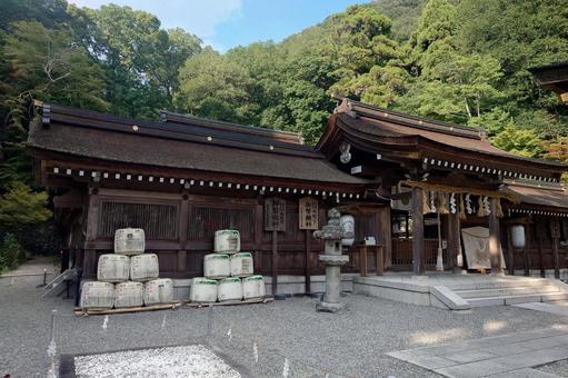 京都府-出雲大神宮-本殿 出雲大神宮,神社,丹波国の写真素材