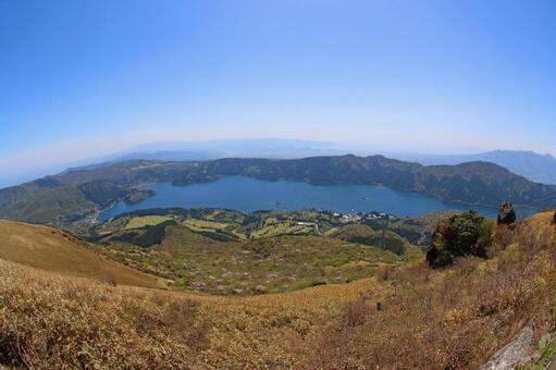 箱根　芦ノ湖 箱根,芦ノ湖,芦ノ湖湖畔の写真素材