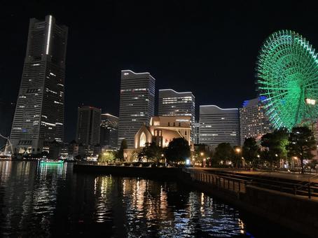 夜景 夜景 夜景,夜,ロマンチックの写真素材