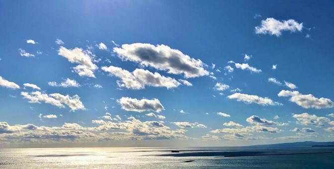 晴天と雲と海 02 晴天と雲と海 02の写真