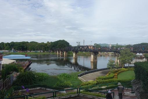 クワイ川鉄橋(カンチャナブリ) クワイ川鉄橋(カンチャナブリ)の写真