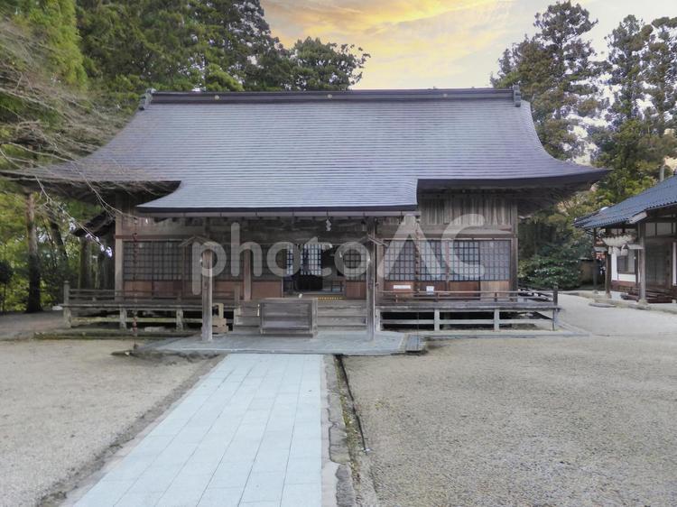 出雲市　日本一のパワースポット須佐神社　 須佐神社,パワースポット,須佐大宮の写真素材