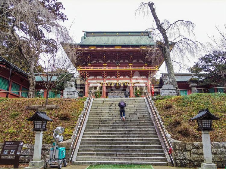 【宮城県】塩竈市・鹽竈神社 塩竈市,鹽竈神社,寺社仏閣の写真素材