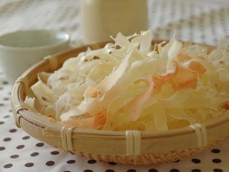 削りチーズ おやつの写真