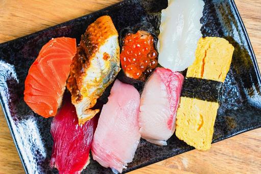 寿司盛り合わせ 寿司,盛り合わせ,握り寿司の写真素材