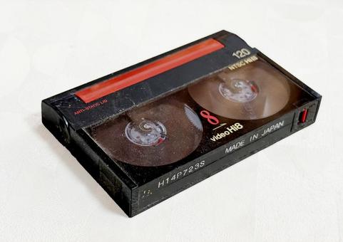 8mmビデオテープ2 8mmビデオテープ2 8mmビデオ,8mmビデオテープ,ビデオテープの写真素材