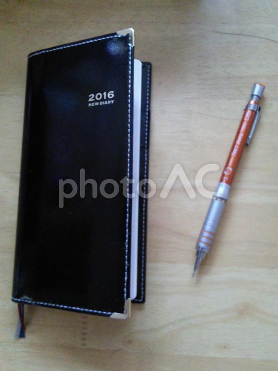 カレンダースケジュール手帳とペン カレンダー,スケジュール,予定の写真素材