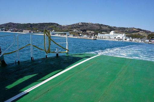 船から見る街並み 船から見る街並みの写真