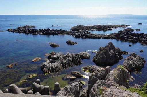 笹川流れ 笹川流れ 笹川流れ,海,透き通った海の写真素材