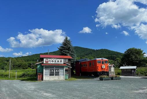 ぽっぽやロケ地 ロケ地,ぽっぽや,鉄道員の写真素材