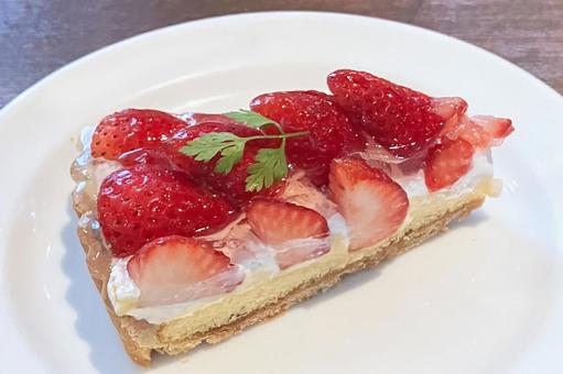 苺のタルト タルト,ケーキ,苺の写真素材