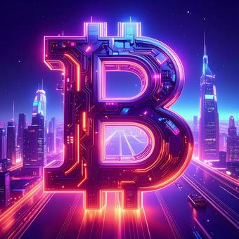 ビットコインと都市 ビットコインと都市の写真
