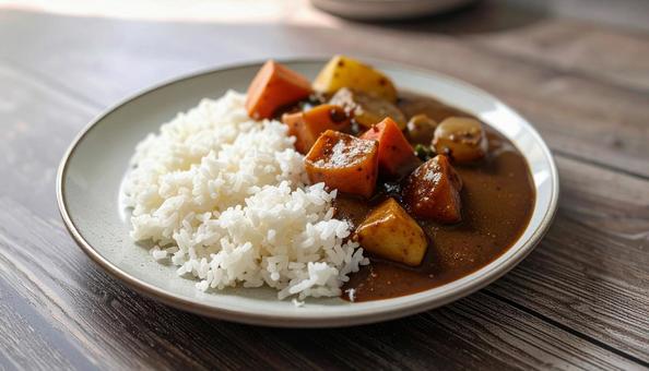 カレーライスの写真