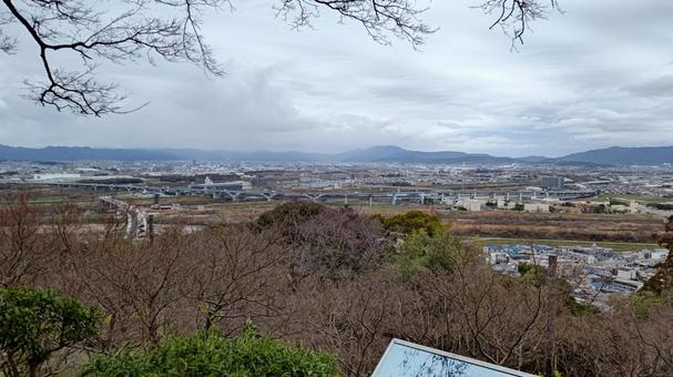 男山展望台から2 男山展望台から2の写真