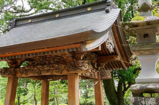 Photo, a shrine, mountain shrine, shrines and temples, 