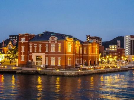 【福岡県】北九州市・旧門司税関 旧門司税関,門司,門司港の写真素材