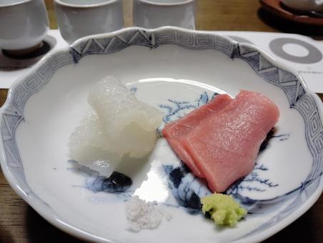 アオリイカとキハダマグロ アオリイカとキハダマグロの写真