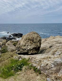 大きな岩 大きな岩 岩,大きい,海辺の写真素材