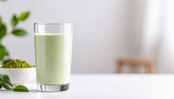 抹茶ミルク 抹茶ミルクの写真