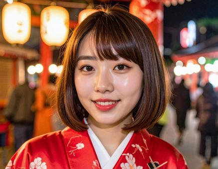 縁日に来ましたの写真